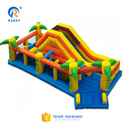 Capacità massima 100-500 kg Long Slide commerciale con piscina Slide idraulico gonfiabile Perfetto