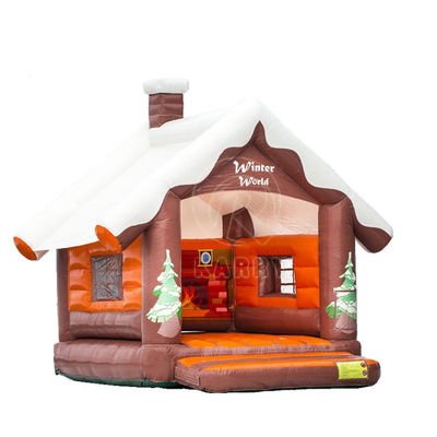 Parco di divertimenti unisex Castello dei giocattoli Casa gonfiabile commerciale con scivolo e acqua