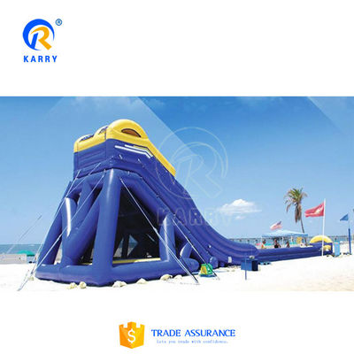 Stampa su misura Slide ad acqua gonfiabile Capacità massima 100-500 kg per il parco giochi per bambini