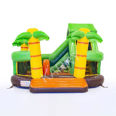 Gamma d'età 14 anni fino al gioco di trampolino per bambini all'aperto castello gonfiabile in PVC con scivolo