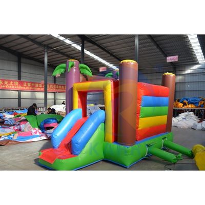 Carry PVC Moonwalk Commercial Jumper Bouncer gonfiabile con ventilatore e riparazione