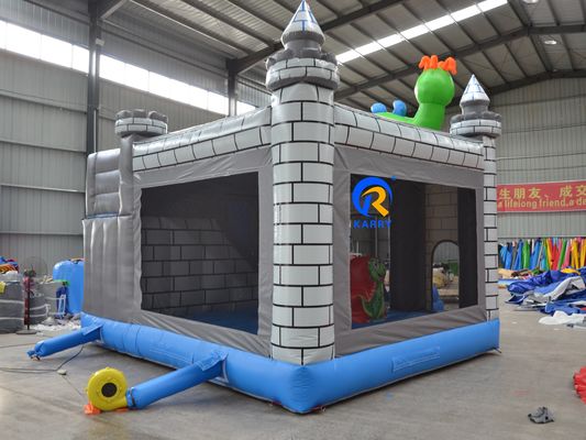 Carry PVC Moonwalk Commercial Jumper Bouncer gonfiabile con ventilatore e riparazione
