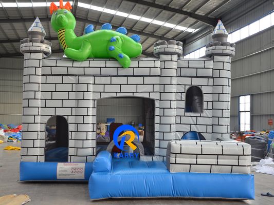 Carry PVC Moonwalk Commercial Jumper Bouncer gonfiabile con ventilatore e riparazione