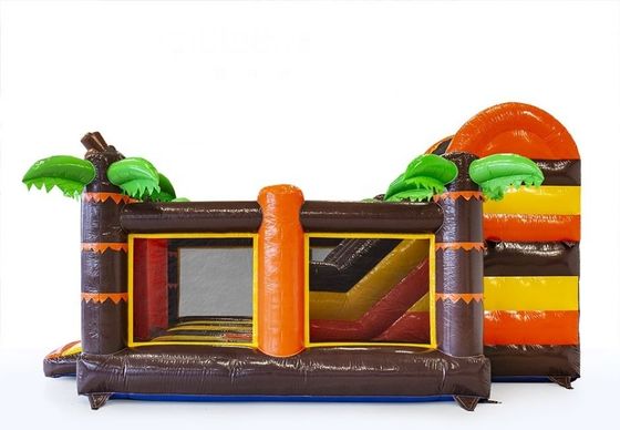 Nave pirata unisex castello gonfiabile combo scivolo per bambini parco giochi all' aperto