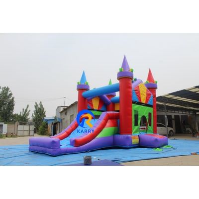 Kit di riparazione inclusi castello gonfiabile per adulti con scivolo e buttafuori
