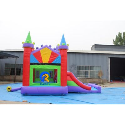Kit di riparazione inclusi castello gonfiabile per adulti con scivolo e buttafuori