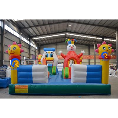Commercial Bouncer gonfiabile Jumping Castle Slide Combo con kit di riparazione di accessori