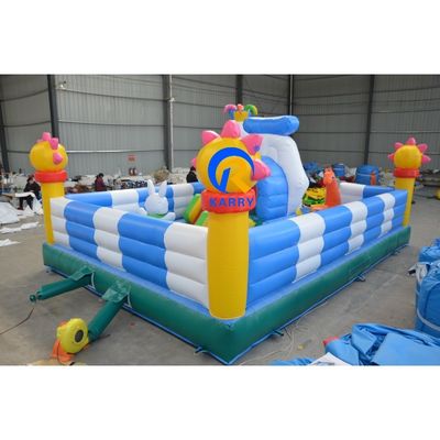 Commercial Bouncer gonfiabile Jumping Castle Slide Combo con kit di riparazione di accessori