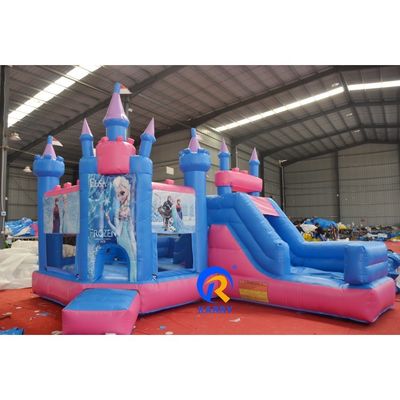 14 anni di vita Commerciale gonfiabile Frozen Bounce House con Slide Combo OEM accettato