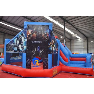 Bambini Saltatore d'acqua Bouncer PORTABLE Robot Tematica Casa gonfiabile con scivolo