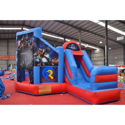 Bambini Saltatore d'acqua Bouncer PORTABLE Robot Tematica Casa gonfiabile con scivolo