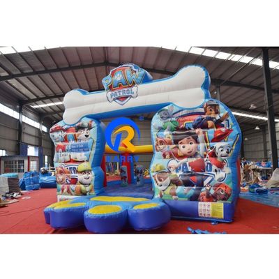 Blower Commerciale gonfiabile doppio amorevole cane di pattuglia tema scivolo asciutto per bambini Unisex