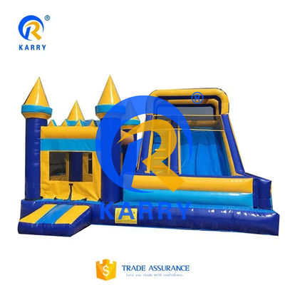 Commercial Inflatable Water Slide Mini Castle Combo con kit di riparazione ed eventi di festa