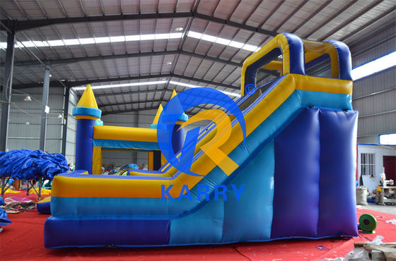 Commercial Inflatable Water Slide Mini Castle Combo con kit di riparazione ed eventi di festa