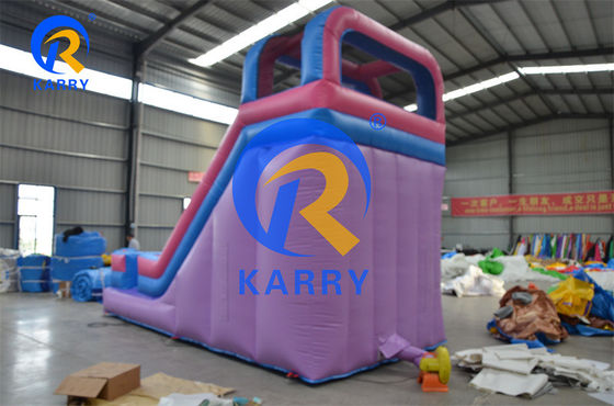 7x6x4.5m castello gonfiabile commerciale all'aperto con scivolo e soffiatore incluso