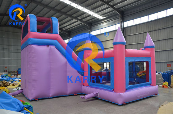 7x6x4.5m castello gonfiabile commerciale all'aperto con scivolo e soffiatore incluso