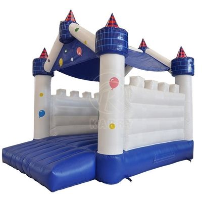 5x4m 18*16ft Blue Dinosaur Bouncy Castle Slide Combo con servizio OEM professionale