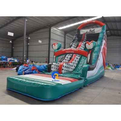 Carry Unicorn Castle Bounce House Affitto Combo secco gonfiabile con piscina rimovibile