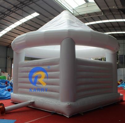 Letto gonfiabile da matrimonio bianco 4*4m