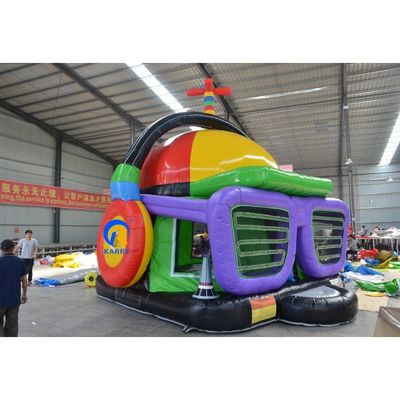 Music House Bouncer gonfiabile Disco Dome Jumping Bouncy Castle per noleggiare feste