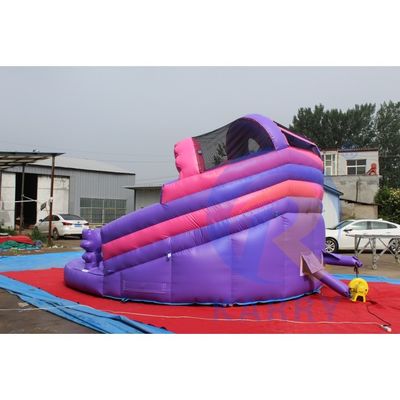 Tema rosa LOL Castello gonfiabile salto Combo commerciale Casa rimbalzata con scivolo
