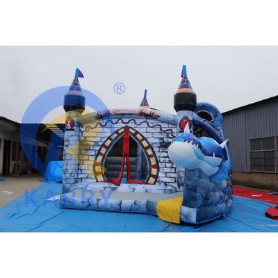 Kit di riparazione di accessori inclusi in Trend 3D Blue Dragon Castello gonfiabile con scivolo