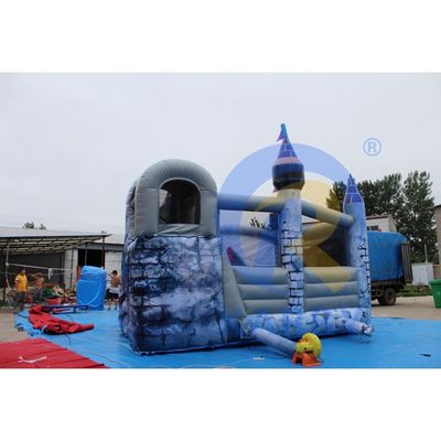 Kit di riparazione di accessori inclusi in Trend 3D Blue Dragon Castello gonfiabile con scivolo