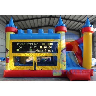 Scorrete nel divertimento con la casa gonfiabile di PVC per adulti e kit di riparazione inclusi
