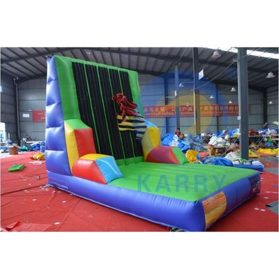 Commerciale Adulti PVC gonfiabile adesivo muro di arrampicata per giochi sportivi interattivi