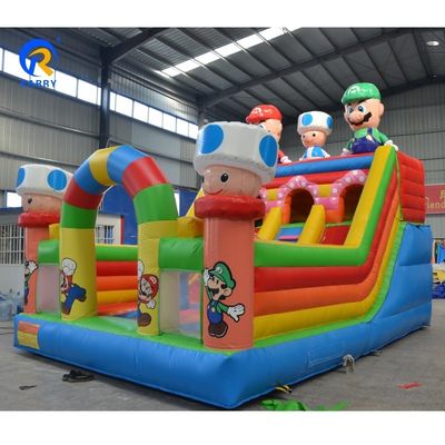 Affitto commerciale a basso prezzo 2023 Disegno Mario Cartone Bouncy Castle Bouncer gonfiabile