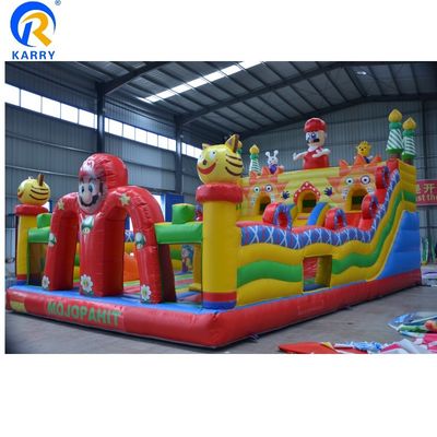 PORTABLE Commerciale gonfiabile Bouncer Air Jumping Castello Design Mario Parco giochi