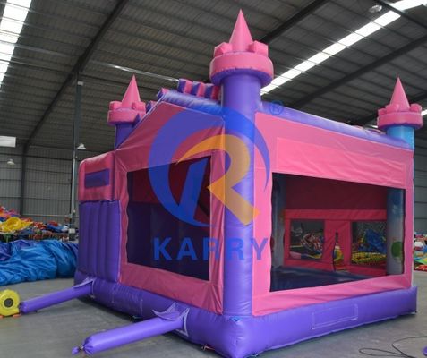 14 anni di festa di compleanno in PVC castello gonfiabile con scivolo da 5*5m e accessori