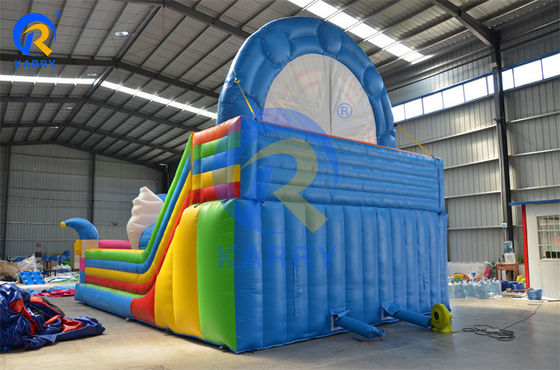 Colore personalizzato Unisex gonfiabile ruota panoramica trampolino castello a rimbalzo per commerciale