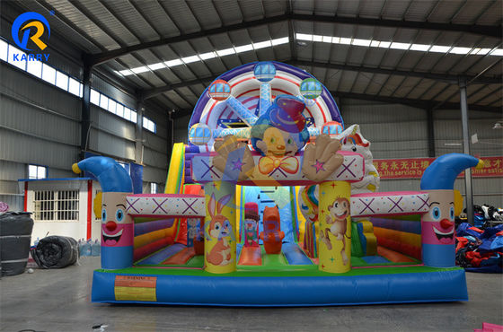 Colore personalizzato Unisex gonfiabile ruota panoramica trampolino castello a rimbalzo per commerciale