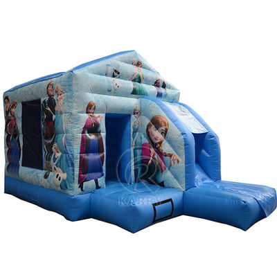 Commerciale casa gonfiabile combo slide portabile castello congelato per feste divertenti