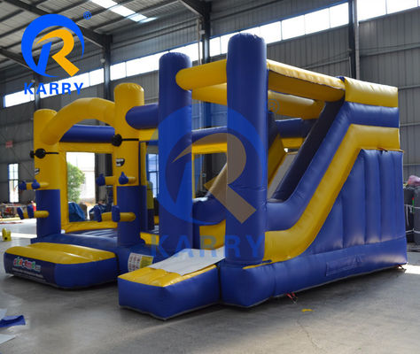 Castello gonfiabile unisex con scivolo a secco e casa rimbalzante Combo Capacità massima 100-500 kg