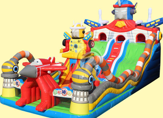 14 anni su Crazy Ferris Wheel Fun City gonfiabile Castello saltellante con parco a tema per animali