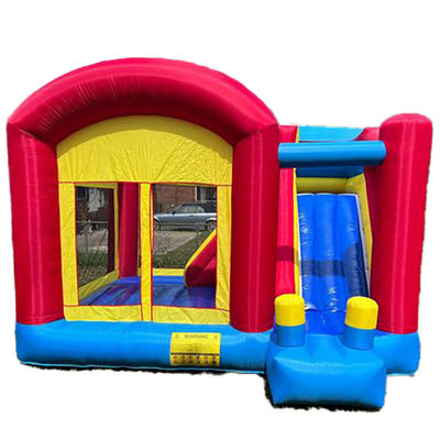 Stampa digitale stampa commerciale giochi per bambini casa gonfiabile rimbalzo con scivolo