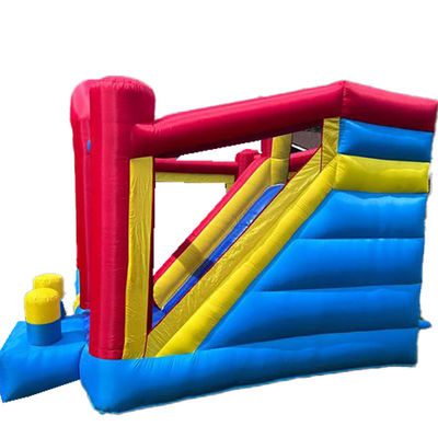 Stampa digitale stampa commerciale giochi per bambini casa gonfiabile rimbalzo con scivolo