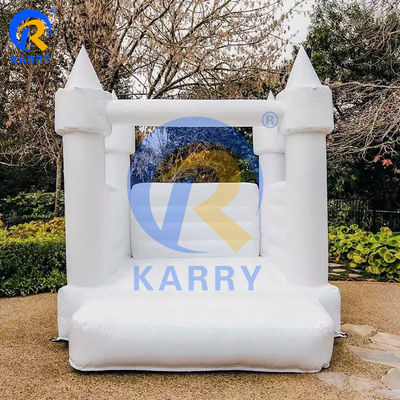 EN71/CE Certificato Pastel Bouncy Castle Jumper con pozzo a palla per il divertimento all'aperto