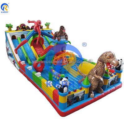 Commerciale PVC gonfiabile Parco giochi di divertimento Bouncy Bouncer Air Bounce per unisex