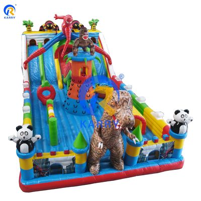 Commerciale PVC gonfiabile Parco giochi di divertimento Bouncy Bouncer Air Bounce per unisex