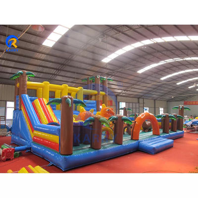 Parco giochi all'aperto Portable gonfiabile scivolo asciutto saltare castello salta per la città divertente