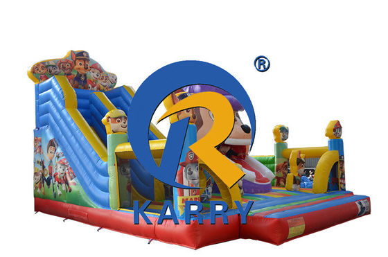 Party Bounce House Combinato Bouncer Slide gonfiabile con castello salto Slide e kit di riparazione