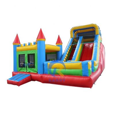 Caratteristiche PORTABLE 2022 Parco giochi all'aperto Grande scivolo d'acqua con casa gonfiabile