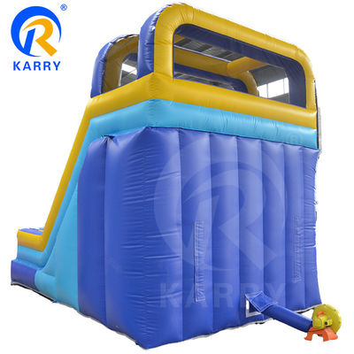 Caratteristiche PORTABLE 2022 Parco giochi all'aperto Grande scivolo d'acqua con casa gonfiabile