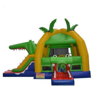 14 anni su Popolare fuori Slide Bouncer gonfiabile con kit di riparazione e soffiatore CE