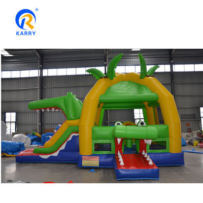 14 anni su Popolare fuori Slide Bouncer gonfiabile con kit di riparazione e soffiatore CE