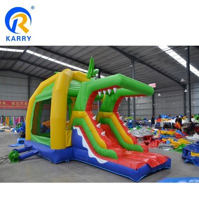 14 anni su Popolare fuori Slide Bouncer gonfiabile con kit di riparazione e soffiatore CE