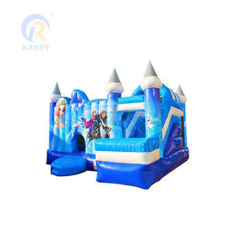 Castello Salto Slide Combo Custom Frozen Theme Casa gonfiabile per il divertimento della festa